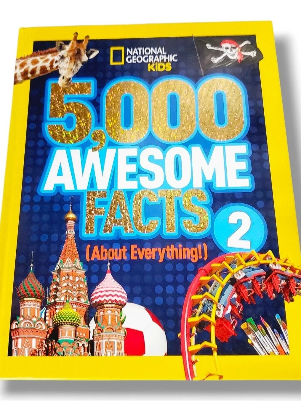 5,000 Awesome Facts about Everything! 2 Hardcover National Geogra Book